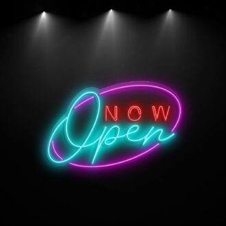 Now Open Business Sign