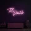 Till Death Neon Sign