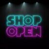 Shop Open Neon Sign