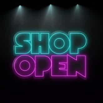 Shop Open Neon Sign