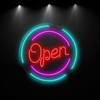 Open Business Neon Sign