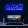 AOXO life is a Game Neon Sign