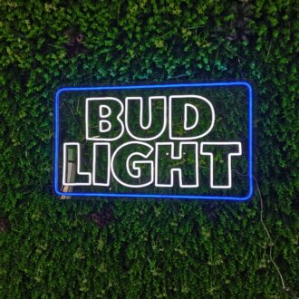 Bud light neon sign