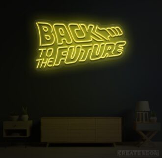 Back to The Future Neon Sign