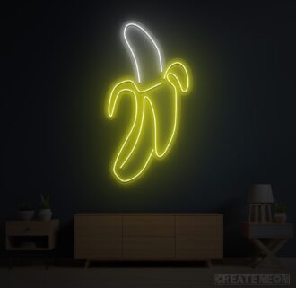 Banana neon sign