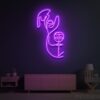 Beagle Dog Face Neon Sign