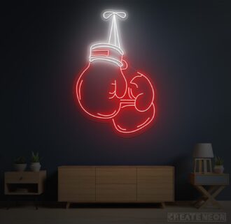 BOXING GLOVES NEON SIGN