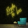 BRIDE TO BE NEON SIGN