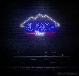 Busch Beer Neon sign