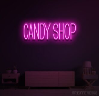 Candy Shop Neon Sign