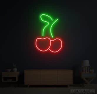 Cherry LED Neon Sign