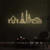 City Skyline Neon Sign