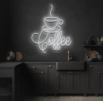 Coffee Cup Neon Sign