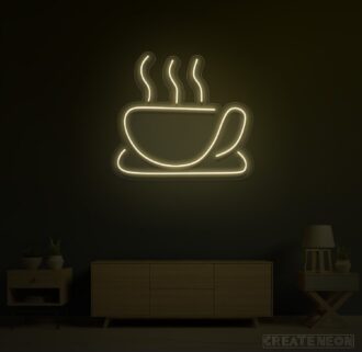 Coffee Cup Neon Sign