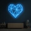 Diamond Heart Neon Sign