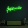 Gangsta's Paradise Neon Sign