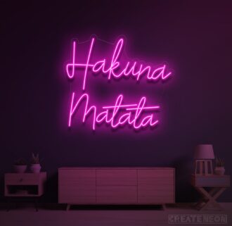 Hakuna Matata LED Neon Sign