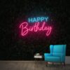 Happy Birthday Neon Sign