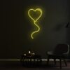 Heart Balloon Neon