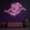 Heart in Hands Neon Sign