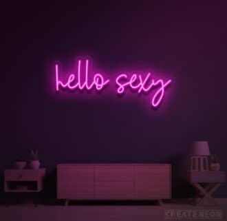 Hello Sexy Neon Sign