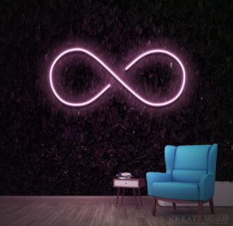 Infinity Symbol Neon Sign