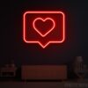 Instagram Heart Neon Sign