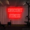 Knock out Fitness Neon Sign