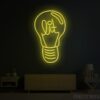 Light Bulb Neon Sign