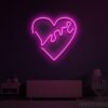 Classic Love Heart Neon Sign