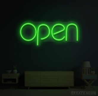 Open Light Neon Sign