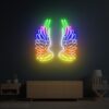Rainbow Wings Neon Sign