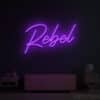 Rebel Neon Sign