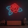 Red Flower Neon Sign