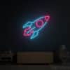 Rocket Neon Sign