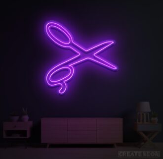 Scissors Neon Sign