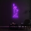 Statue of Liberty neon sign