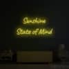 Sunshine State of Mind Neon Sign