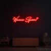Wanna Spoon? Neon Sign