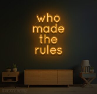 Who Made The Rules