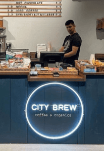 custom neon restaurant sign