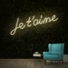 Je t'aime Neon Sign